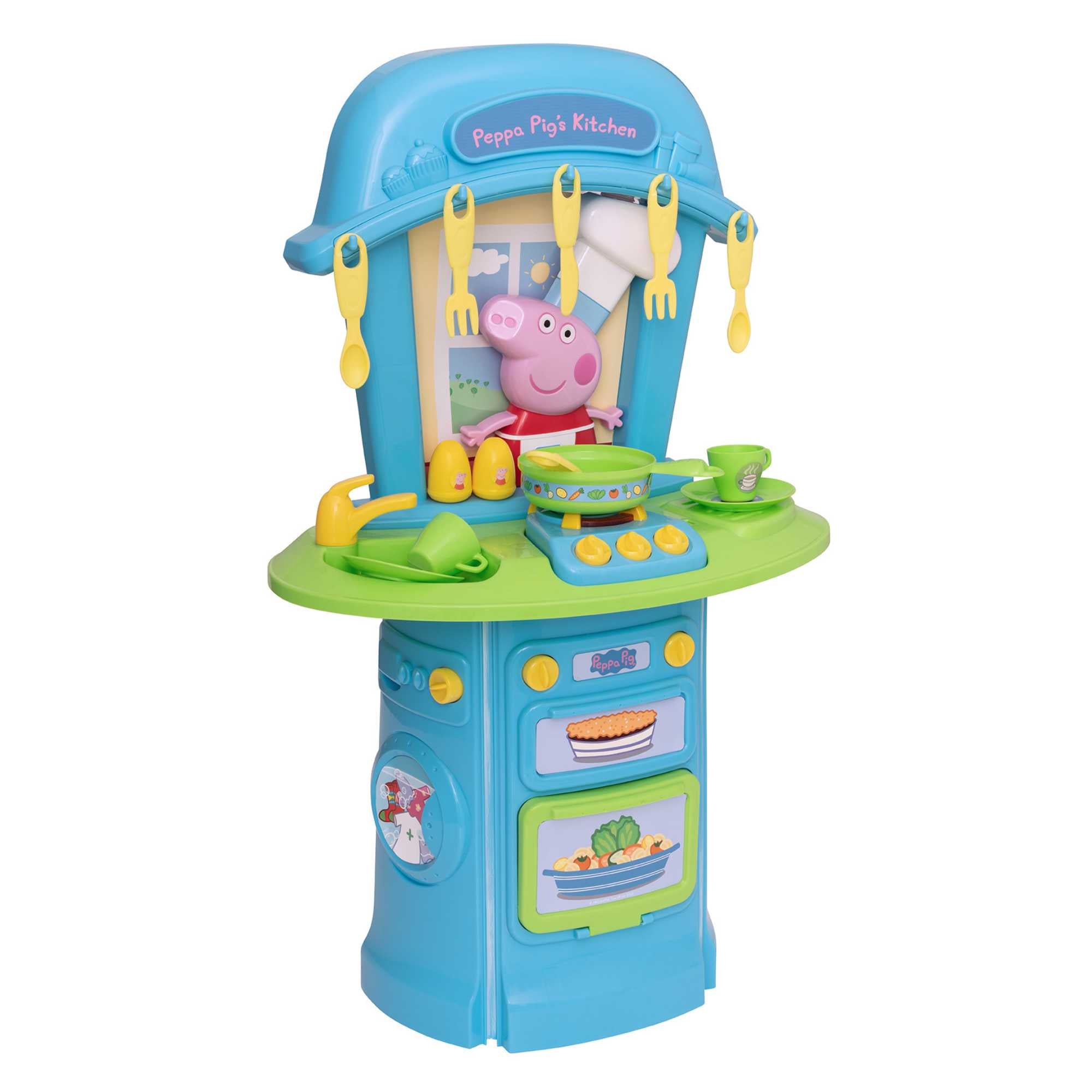 Peppa Pig My First Kitchen with 15 Accessories