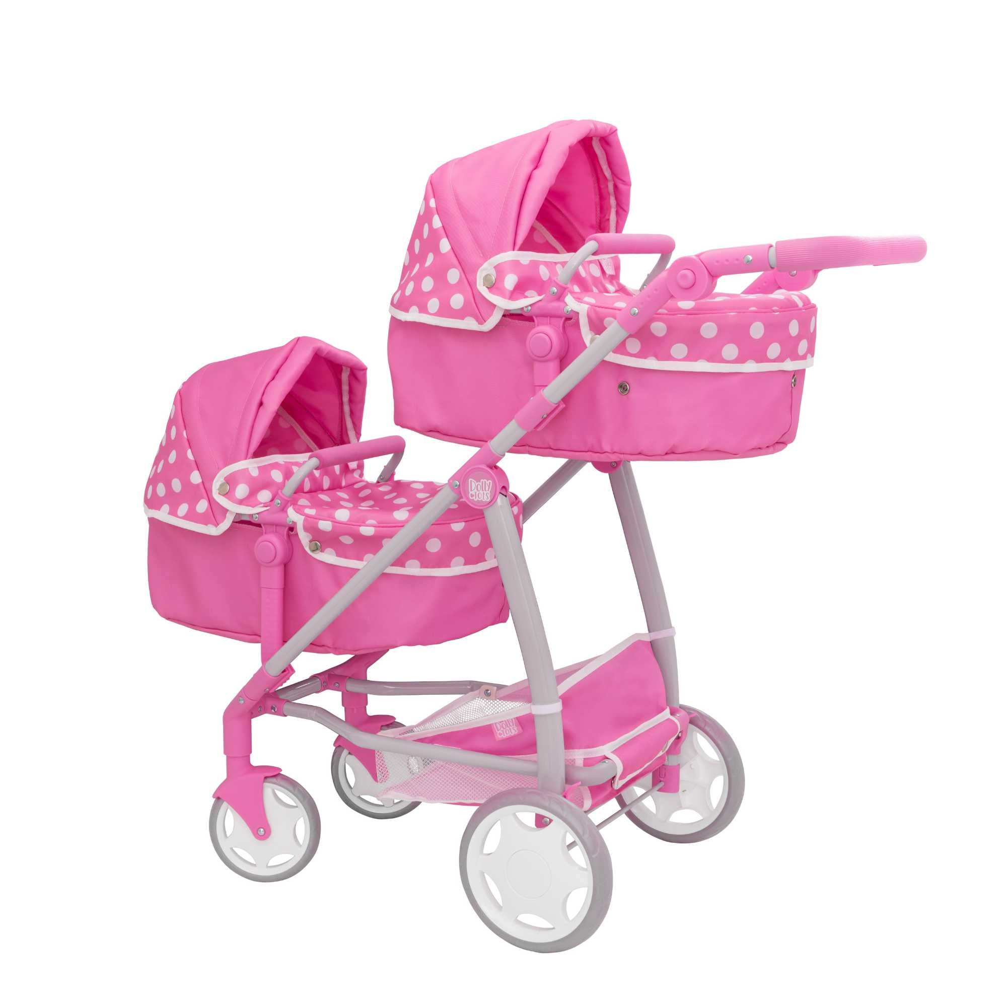 Dolly Tots Twin Dolls Pram Babyboo Cutie Baby Dolls Bundle