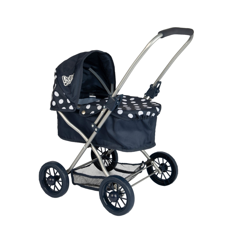 Dolly Tots Cutie Dolls Pram - Navy Prams