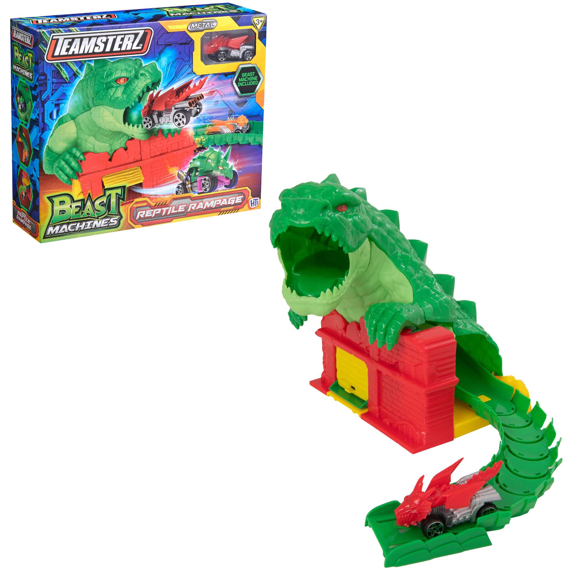 Teamsterz Reptile Rampage Car Launcher | Includes Beast Machine Car Cars & Transporters