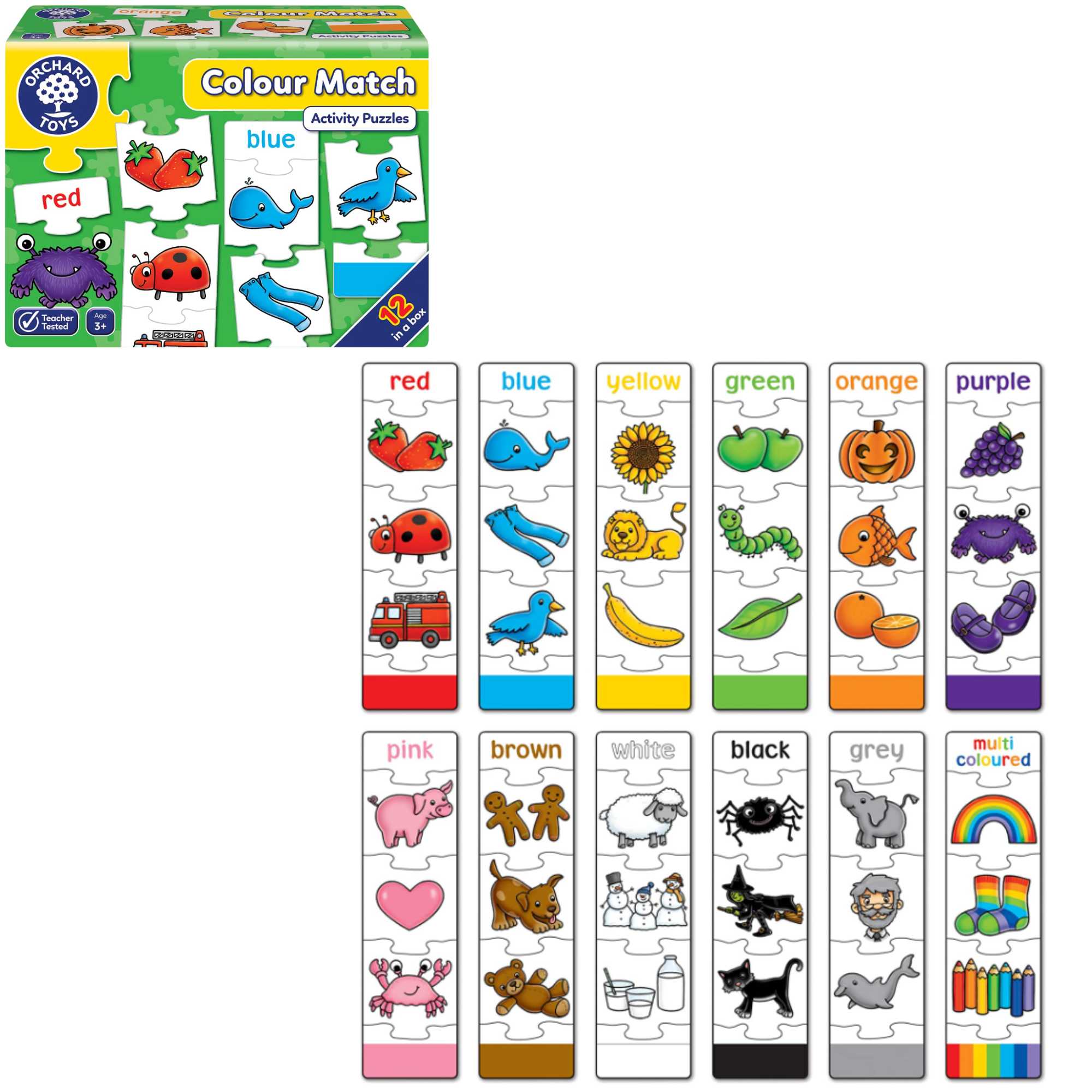 Orchards Colour Match Children's Card Game