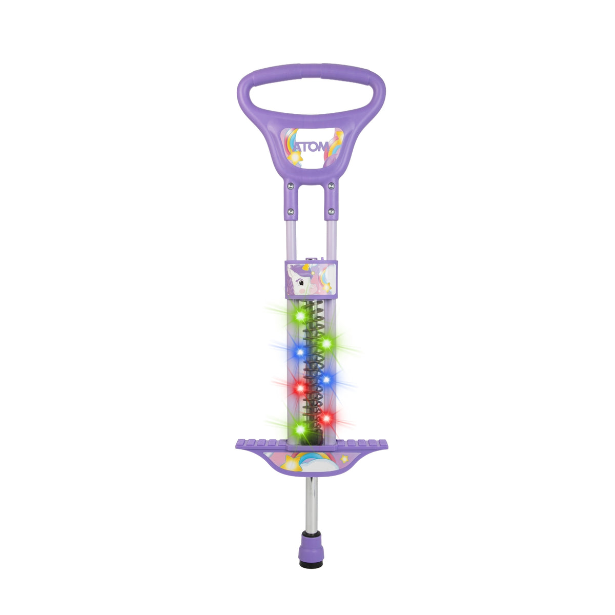 ATOM Light-Up Pogo Stick - Unicorn Garden Toys &amp; Games