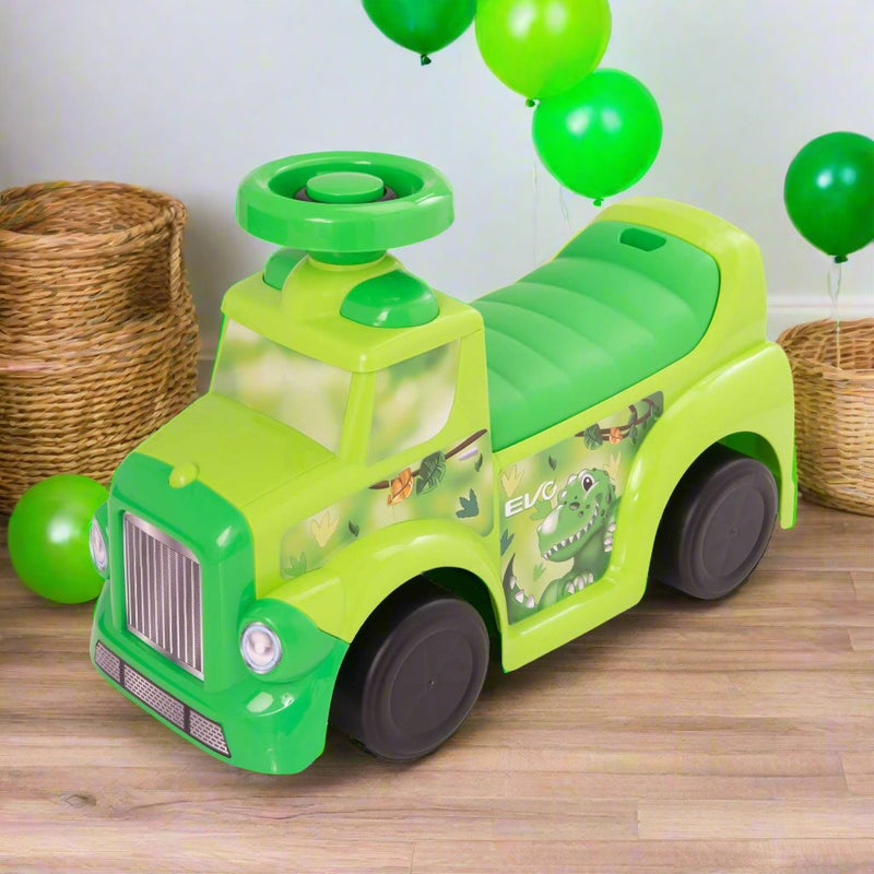 Foot-To-Floor Ride-On, Dinosaur Toys, Toddler Scooter, Toddler Ride-On, Push Toys, Walking Toys