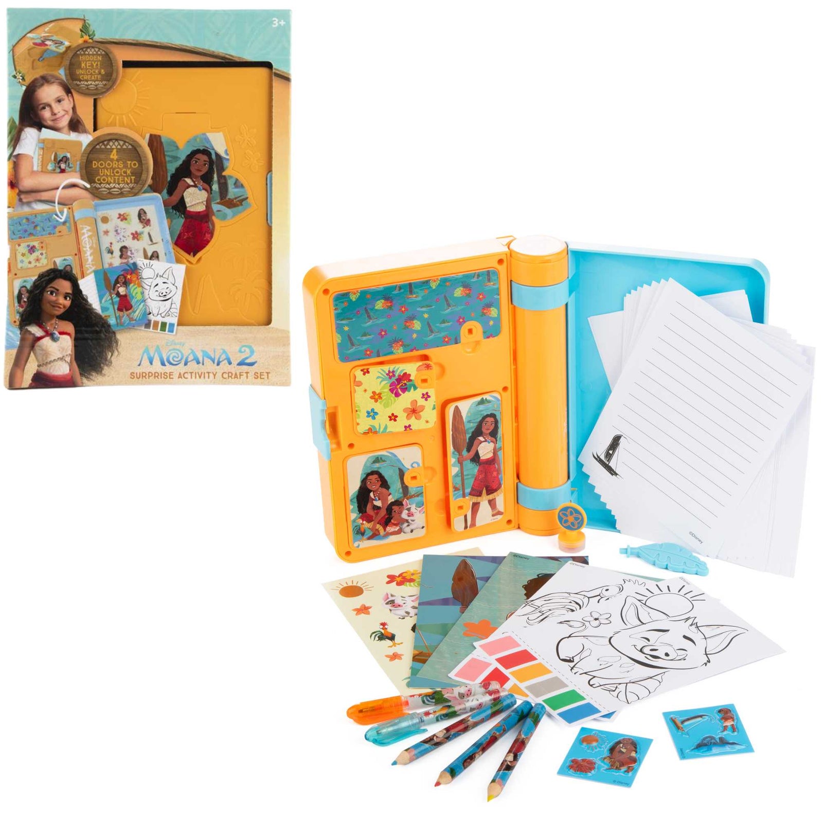 Moana 2 Surprise Activity Craft Set - 30+ Accessories