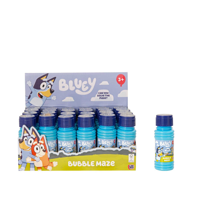 Bluey Bubble Maze - 24 Mulitpack with Bluey Maze Game Bubble Toys