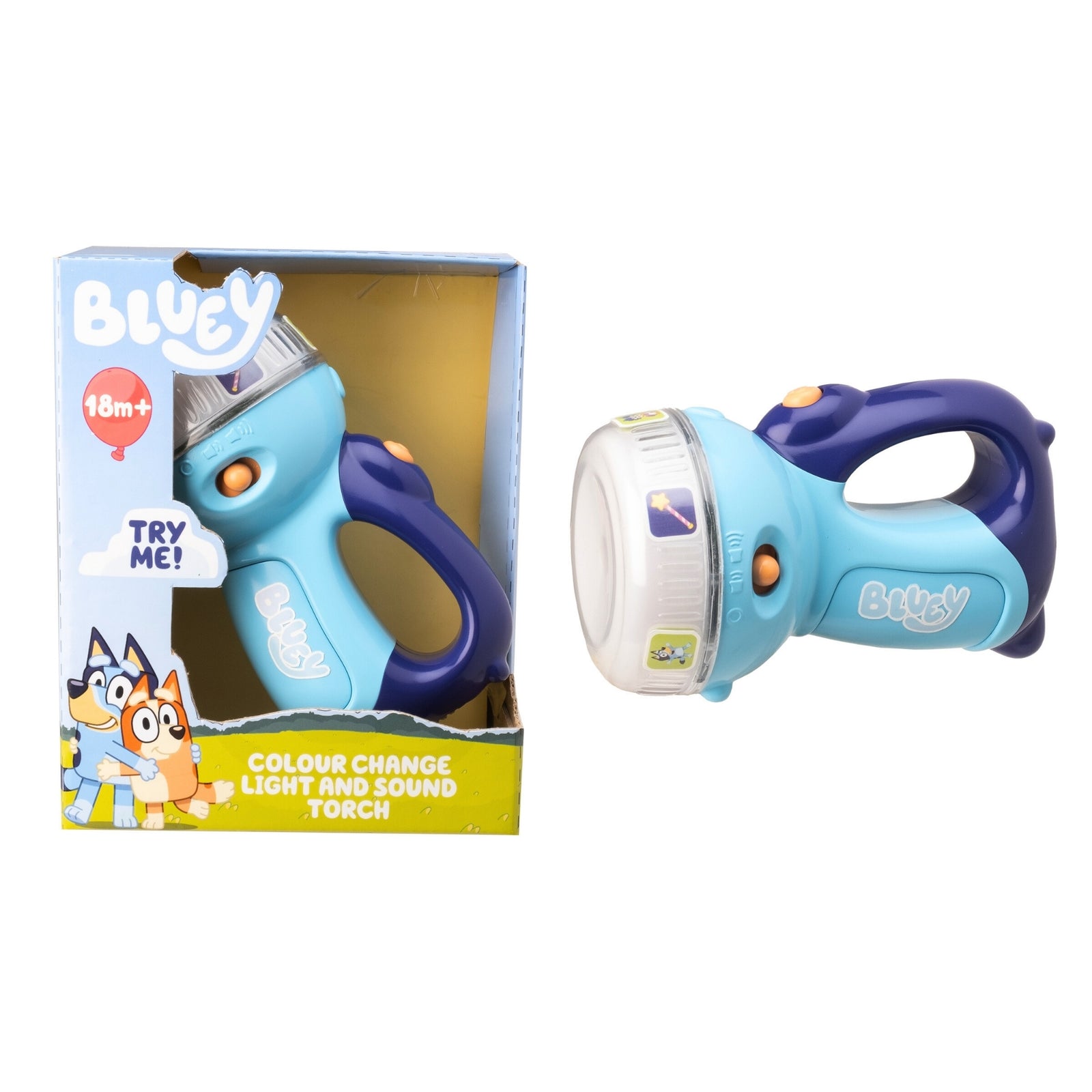 Bluey Colour Changing Torch
