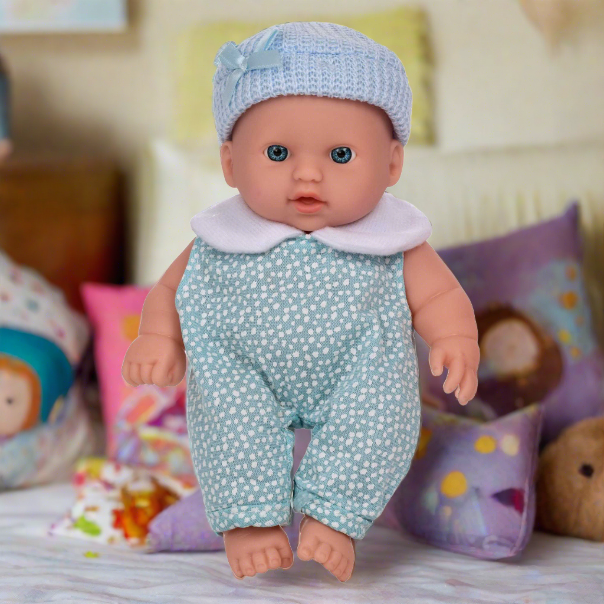 Babyboo Cutie Baby Doll - Blue