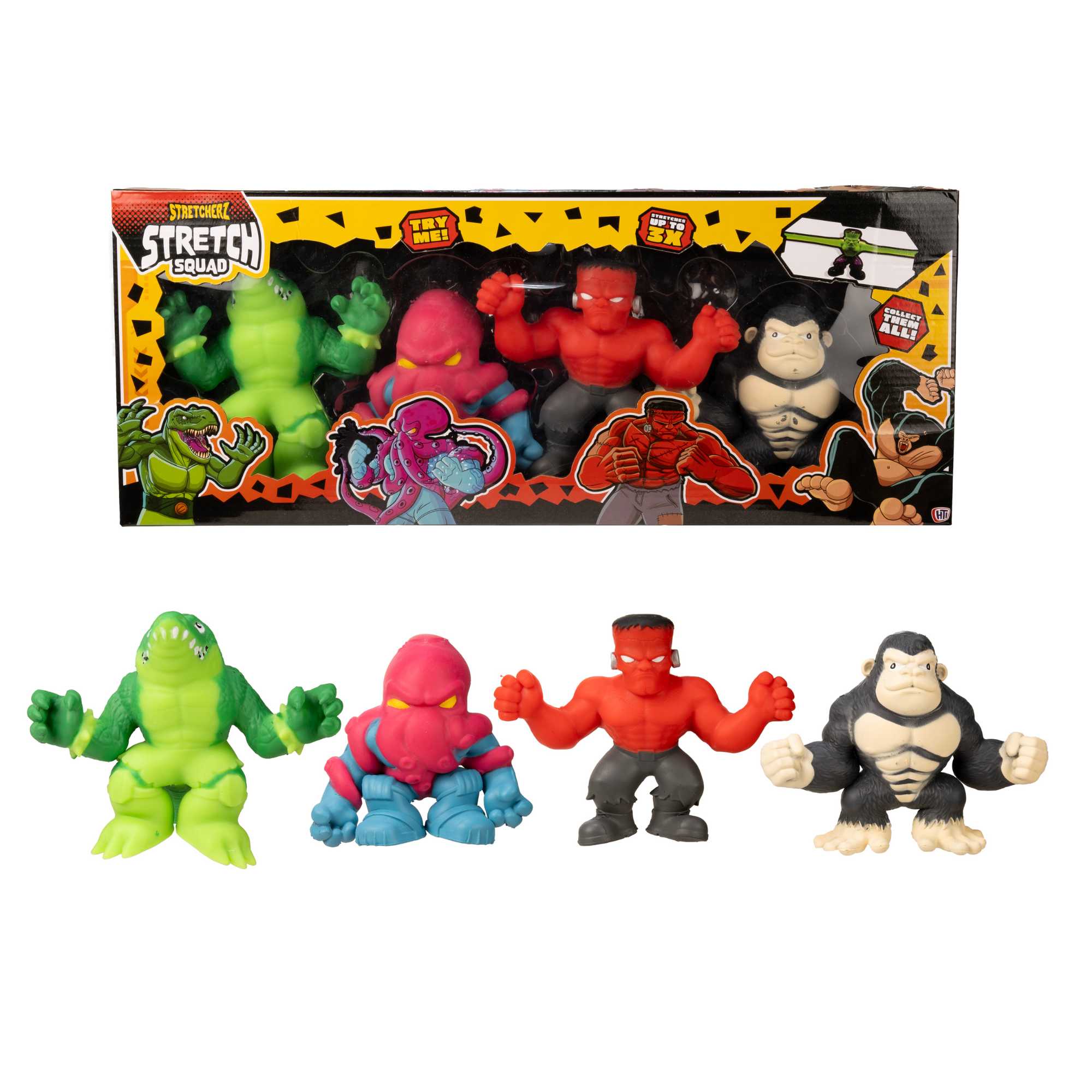 Stretcherz Stretch Squad | 4 Pack Sensory Toys