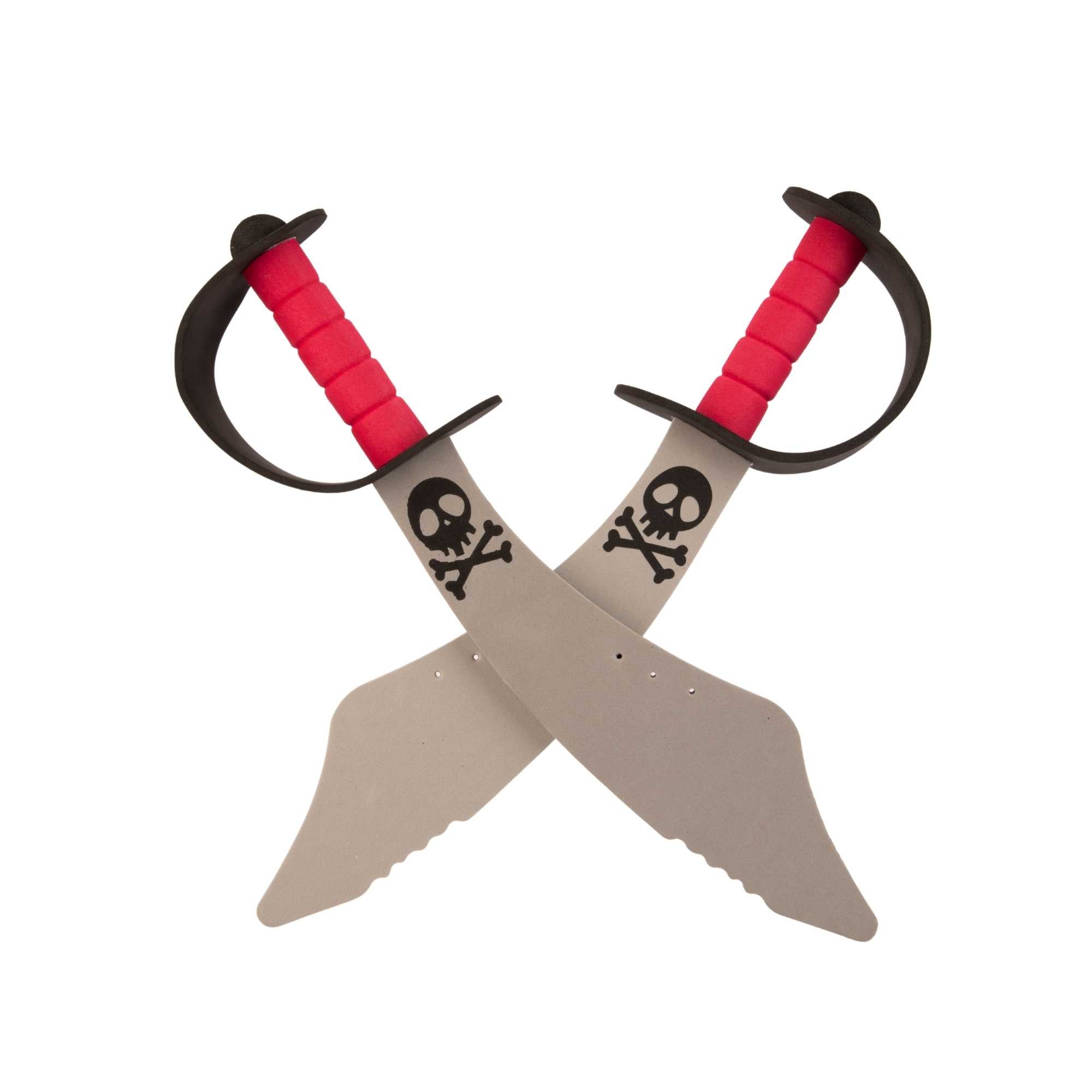 Pirates Foam Cutlass - 2 Pack Pirate Swords Fancy Dress
