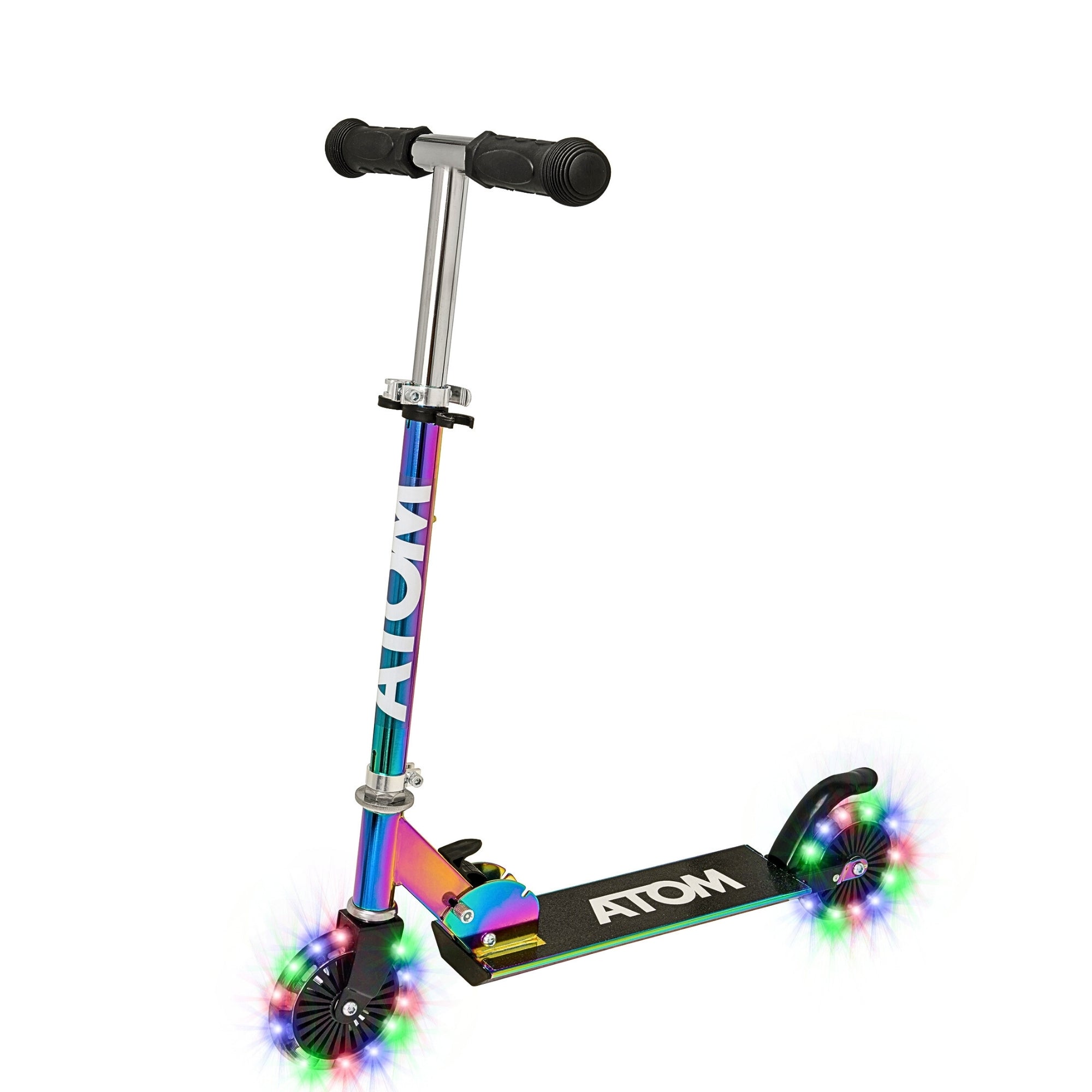 ATOM Light Up Inline Scooter - Neochrome Scooters
