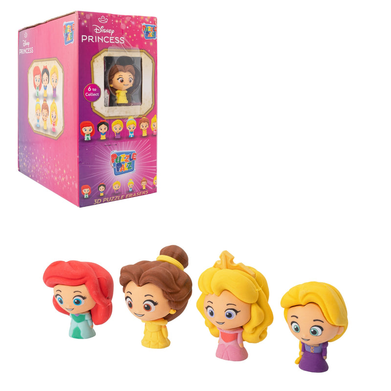 Disney Princess Puzzle Palz - 30 Princess Figure Erasers Art Supplies