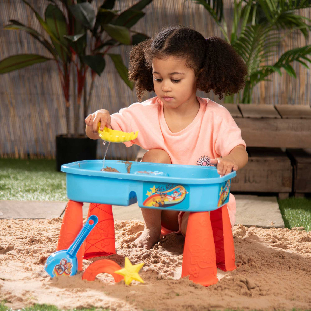 Paw Patrol Sand &amp; Water Tablet - Includes Spade, Rake &amp; Sand Moulds Sand &amp; Water Play