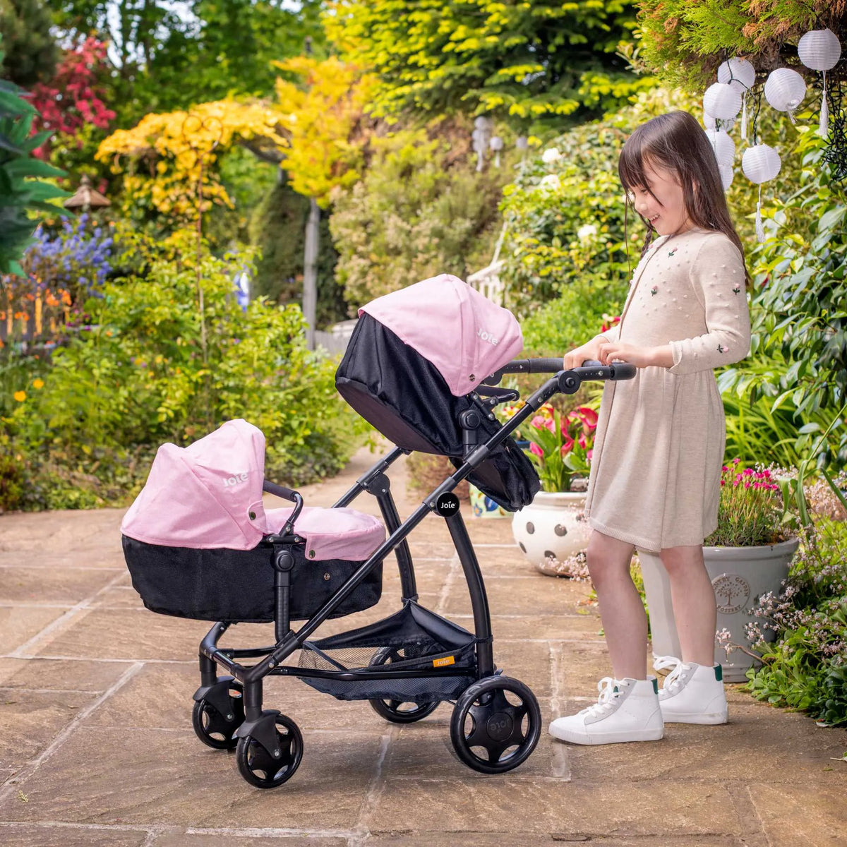 Joie Evalite Twin Dolls Pram - 9 Play Modes Prams