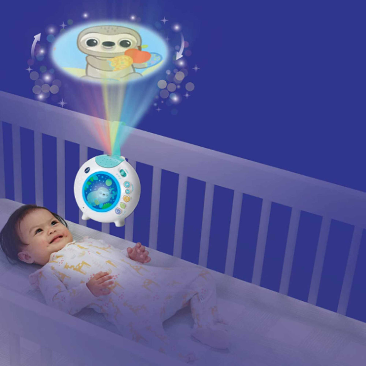 VTech Sleepy Sloth Cot Light Newborn &amp; Baby