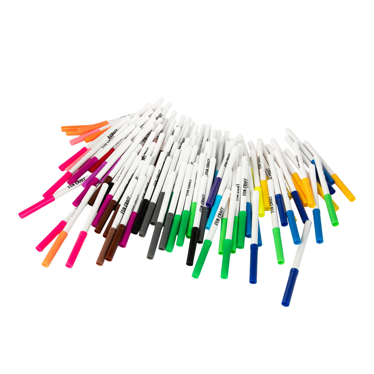 Fun Craft 120 Coloured Felt Tips