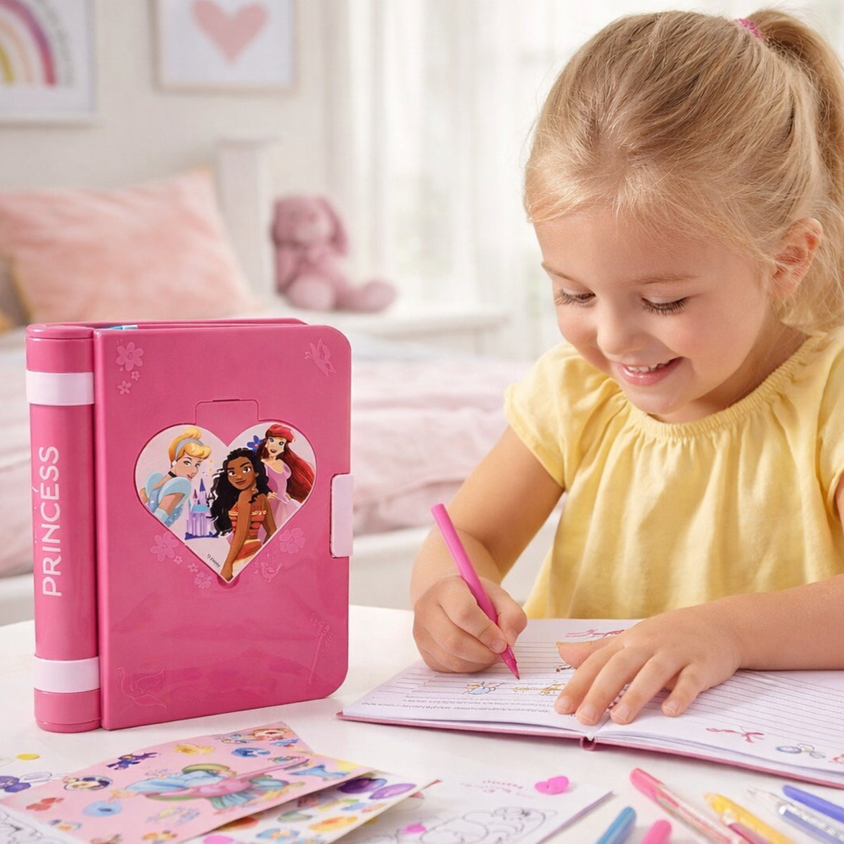 Disney Princess Activity Craft Set for Girls – 30+ Accessories Surprise Arts & Crafts Kit