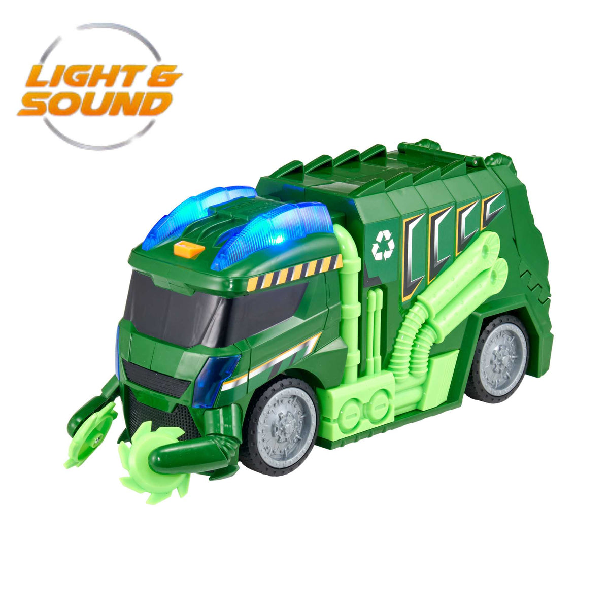 Teamsterz Lights &amp; Sound Mean Machine Garbage Truck Cars &amp; Transporters