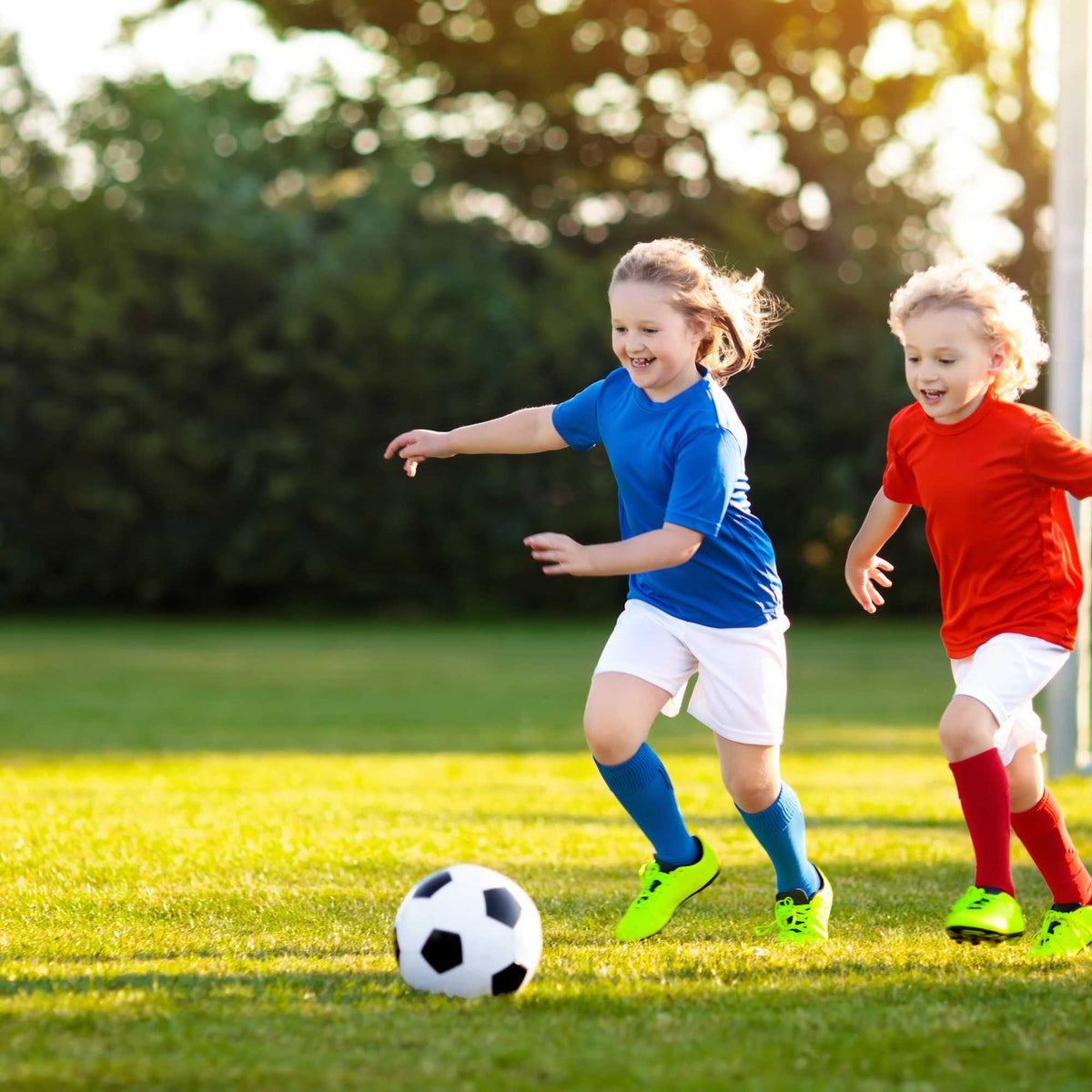 Epic Sport 90CM Football Net Set - Includes Football &amp; Ball Pump Garden Toys &amp; Games