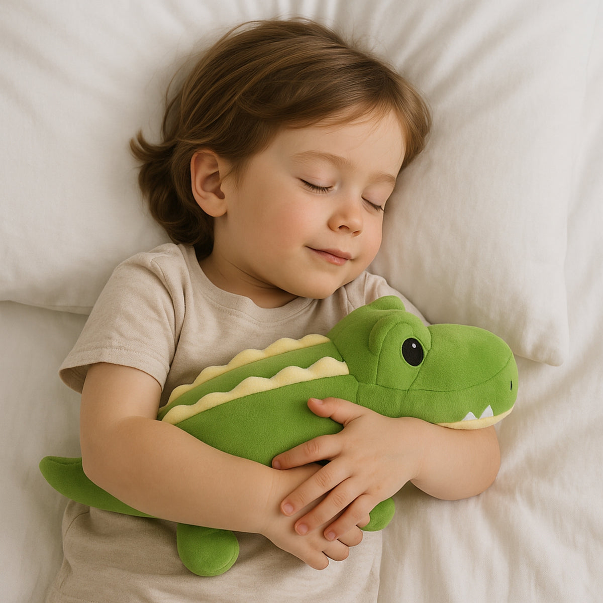 Cosy Cuddles Animal Plush Cushion - Crocodile