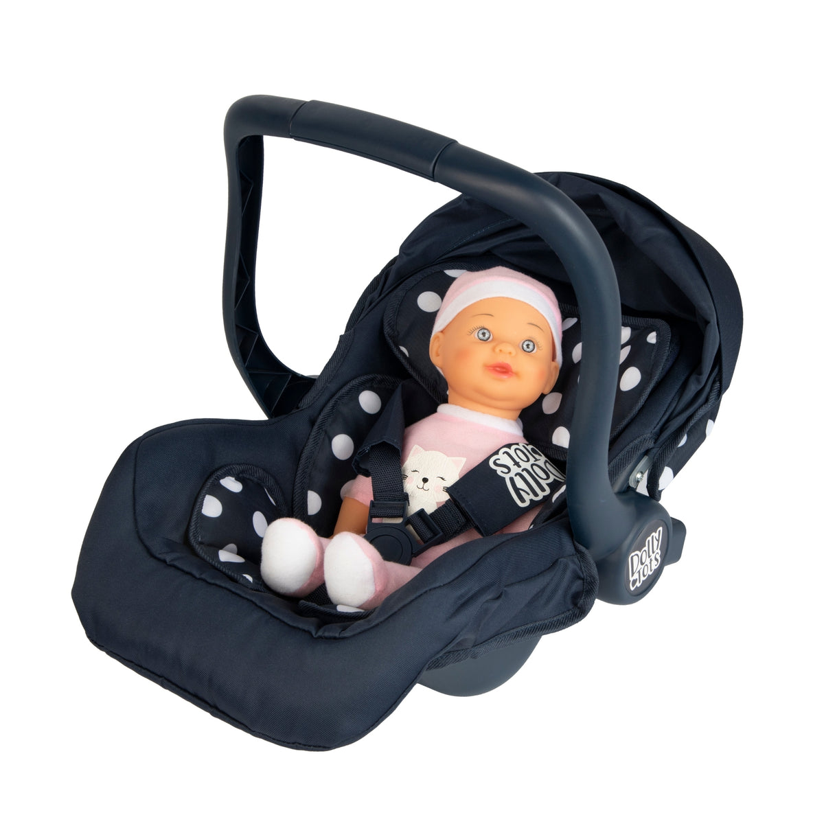 Dolly Tots Dolls Car Seat - Navy