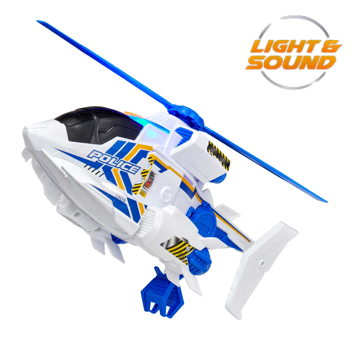 Teamsterz Mean Machine Lights &amp; Sounds Police Rescue Helicopter Helicopters &amp; Planes