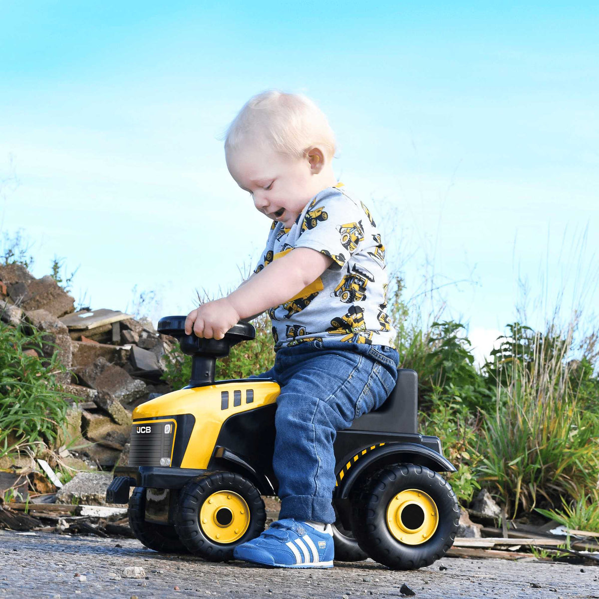 EVO JCB Fastrac Foot To Floor Ride-On Foot to Floor