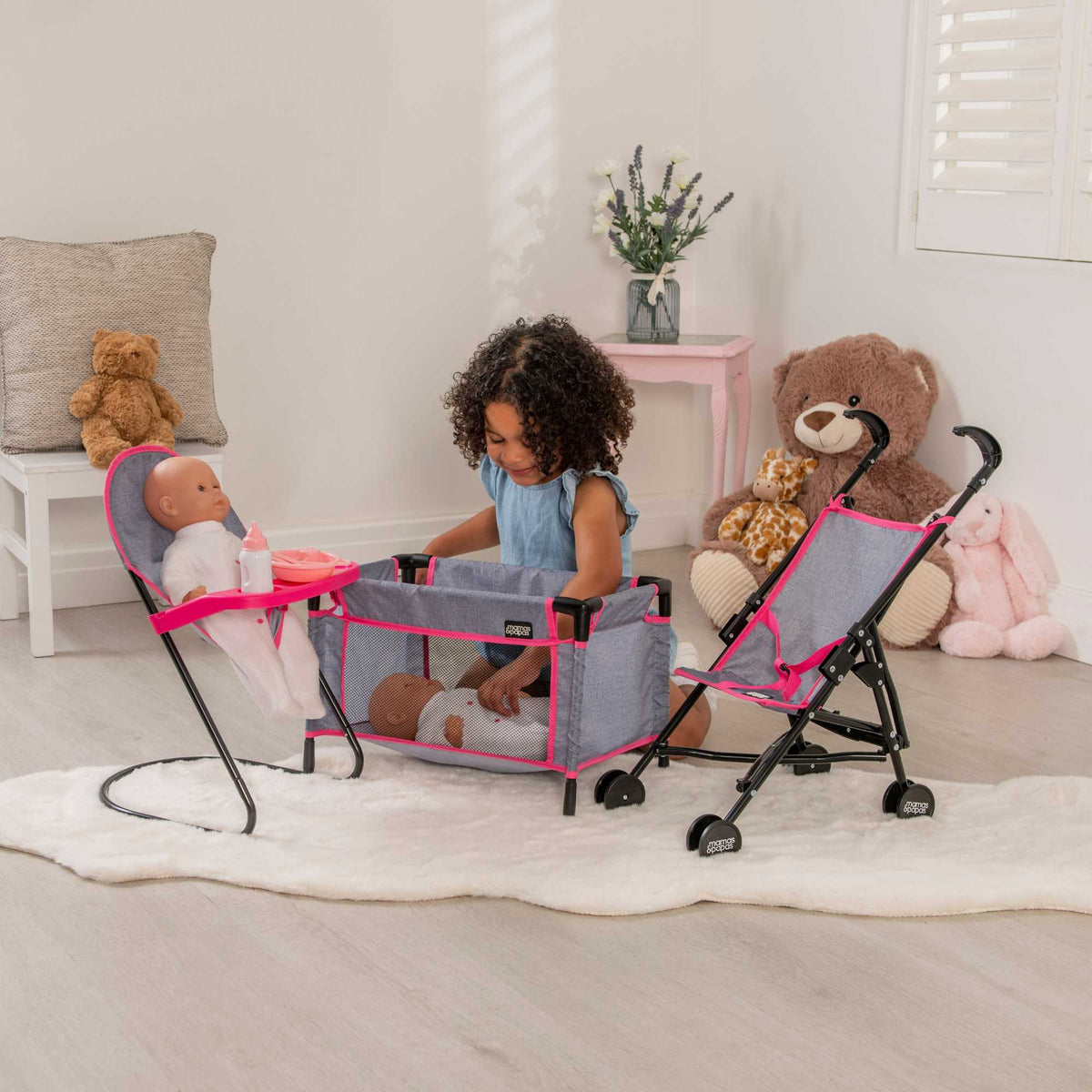 Mamas &amp; Papas Dolls Nursery Playset Dolls Accessories