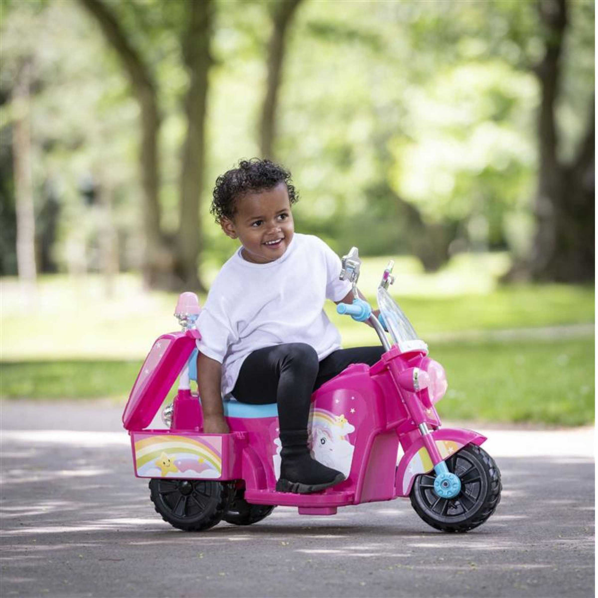 Evo 6V Kids Electric Ride On | Pink Unicorn Trike