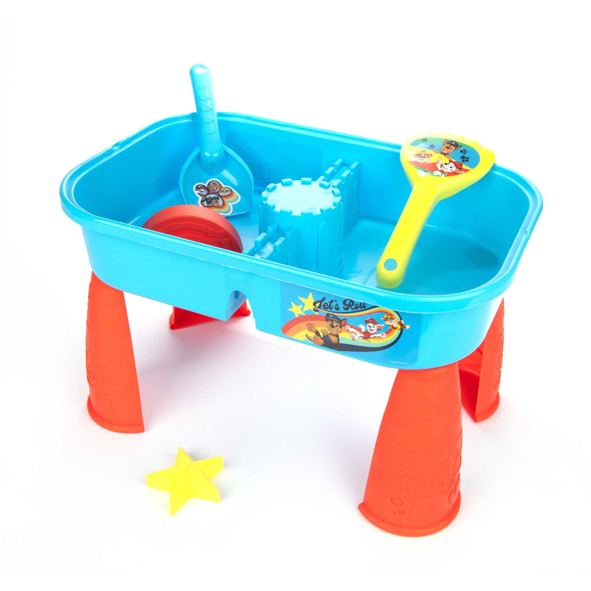 Paw Patrol Sand &amp; Water Tablet - Includes Spade, Rake &amp; Sand Moulds Sand &amp; Water Play
