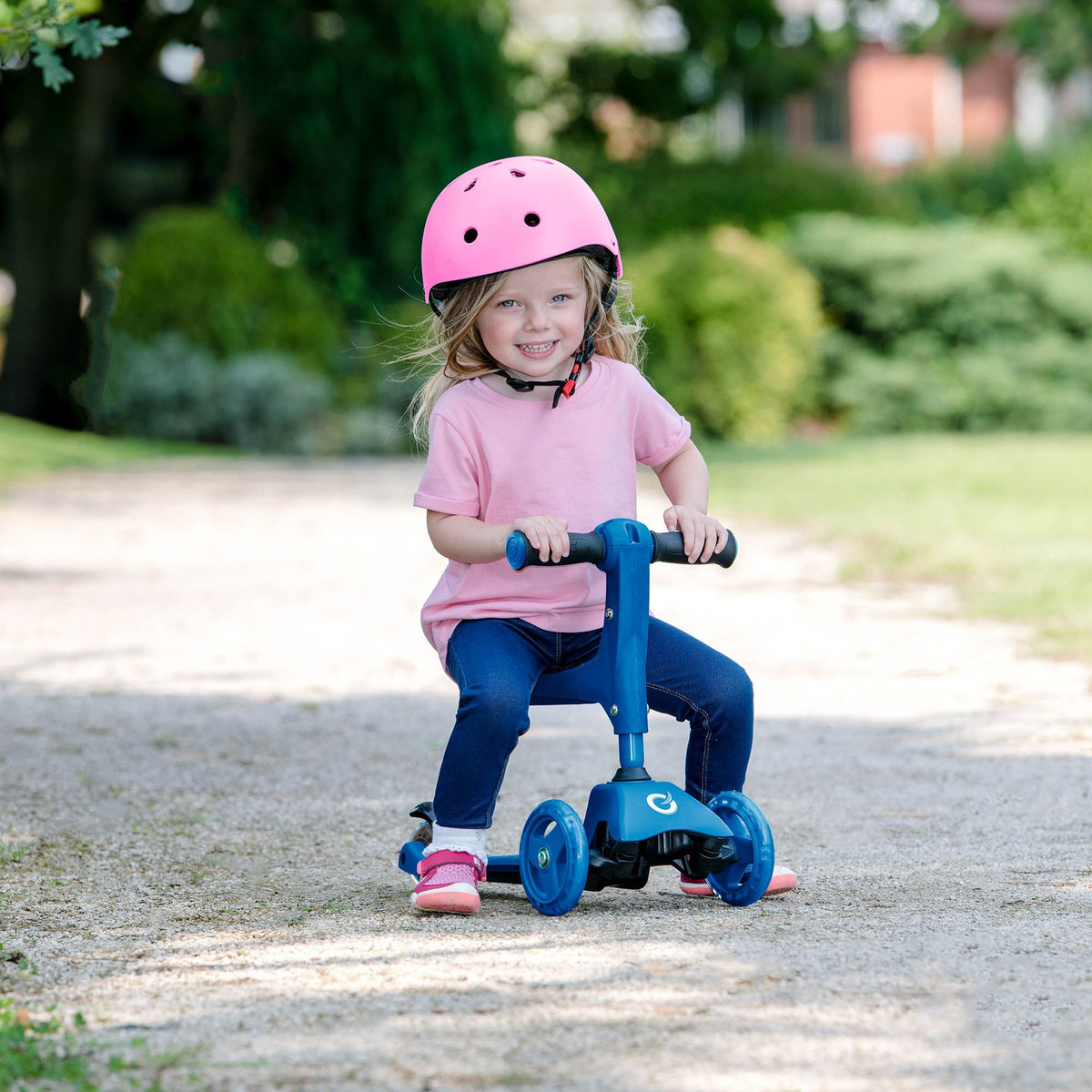EVO 3 in 1 Cruiser Toddler Ride On &amp; Scooter - Blue Scooters