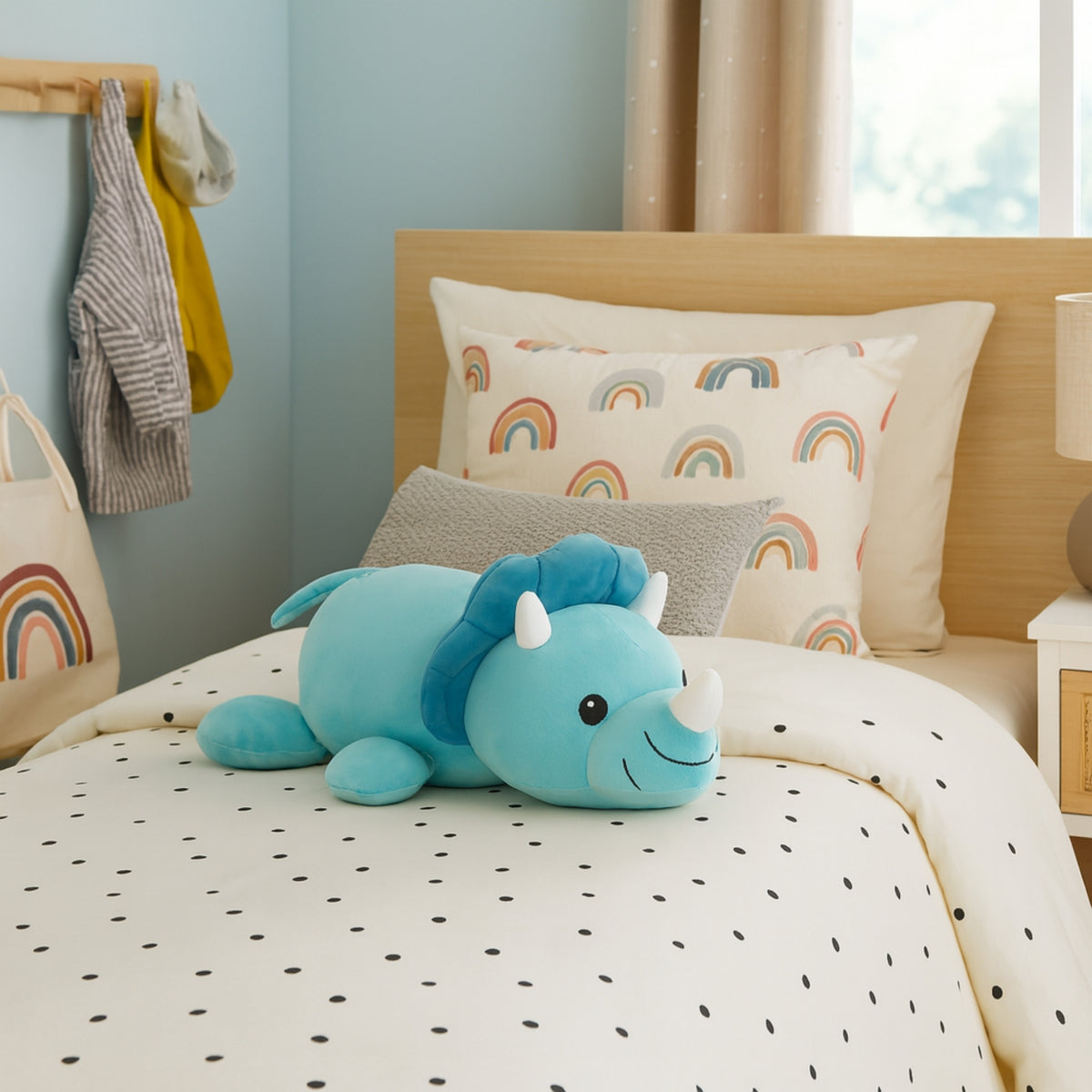 Cosy Cuddles Animal Plush Cushion - Dino