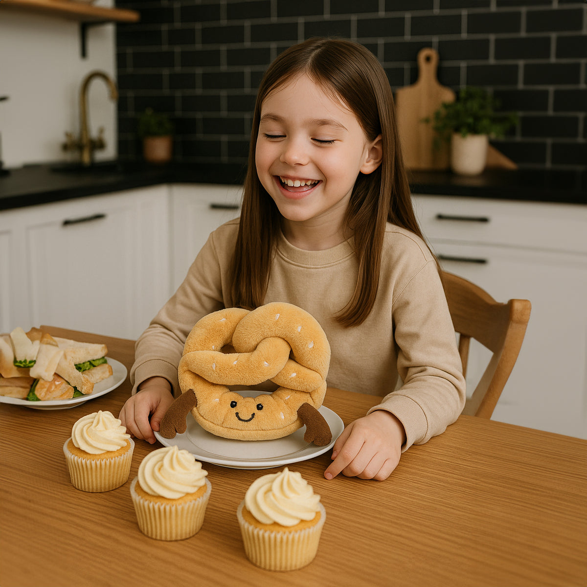 Pierre Pretzel Plush Toy Soft Toys