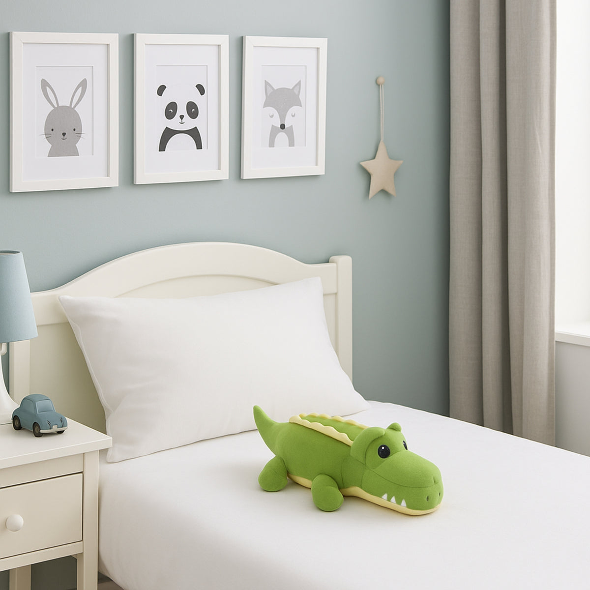 Cosy Cuddles Animal Plush Cushion - Crocodile