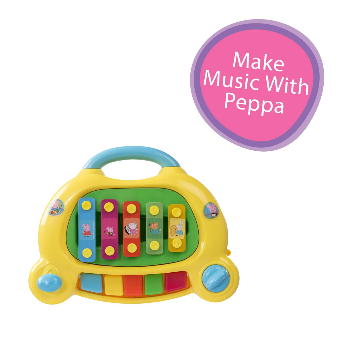 Peppa Pig My First 2-IN-1 Piano - Xylophone &amp; Piano Musical Toys