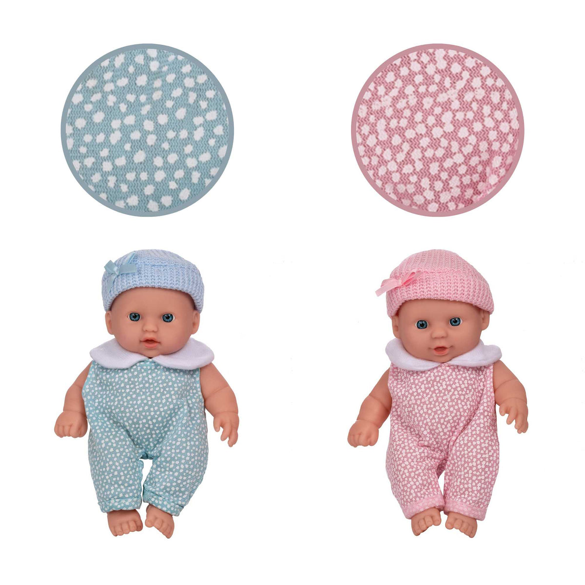 BabyBoo Cutie Baby Doll - Blue Dolls