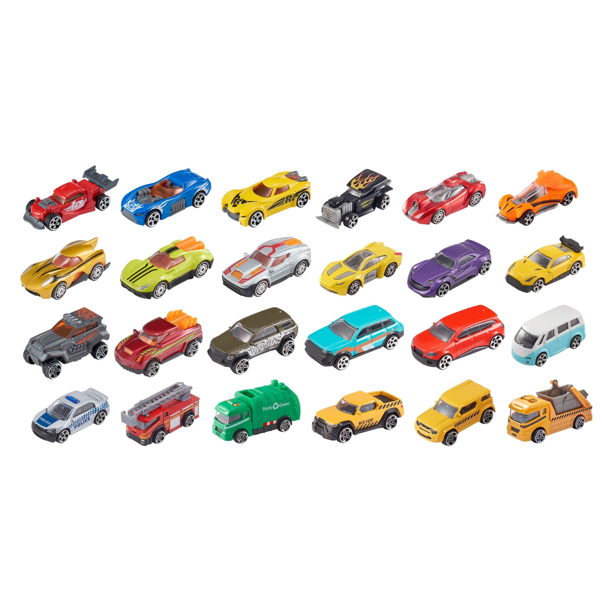 Street Machines Die Cast Cars - 36 Individually Packed Cars Cars &amp; Transporters