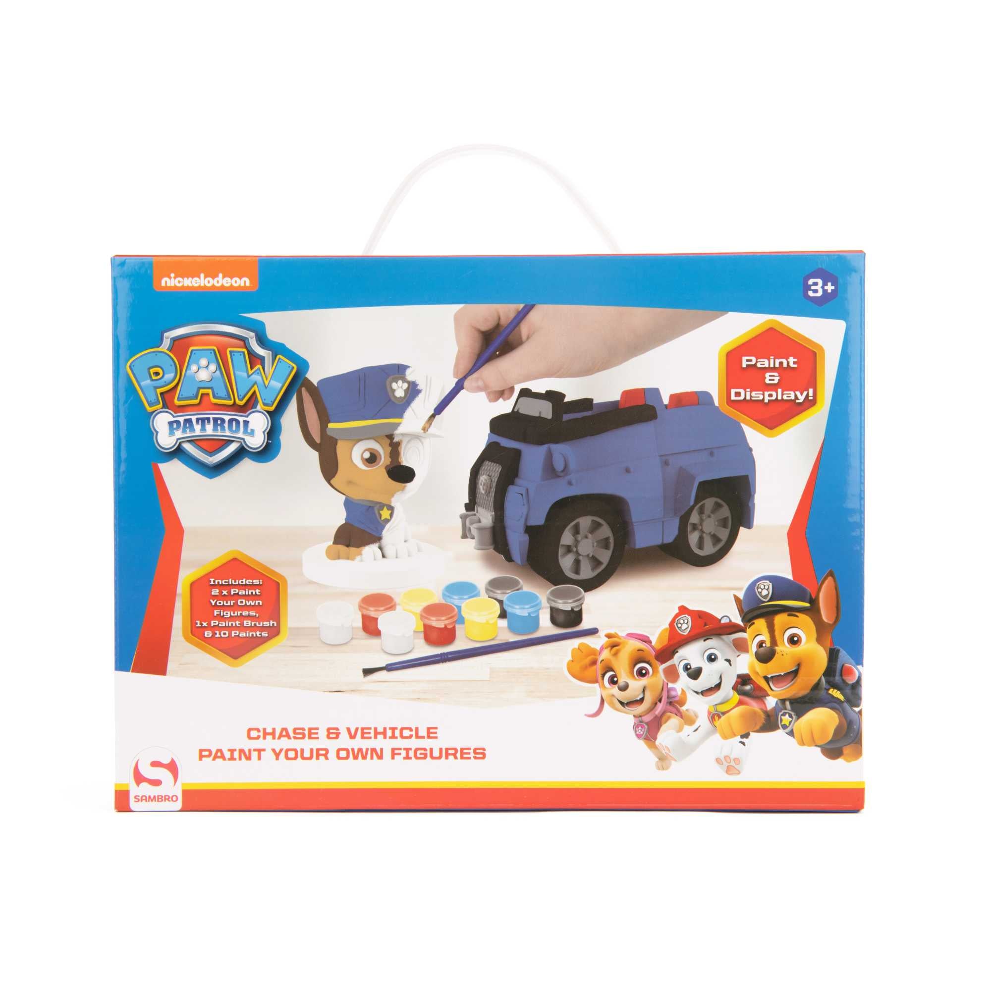 Paw Patrol Paint Your Own Chase & Vehicle Craft Kits