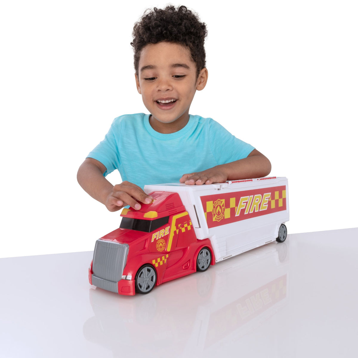 Teamsterz Emergency City Fire Command Play Set Cars &amp; Transporters