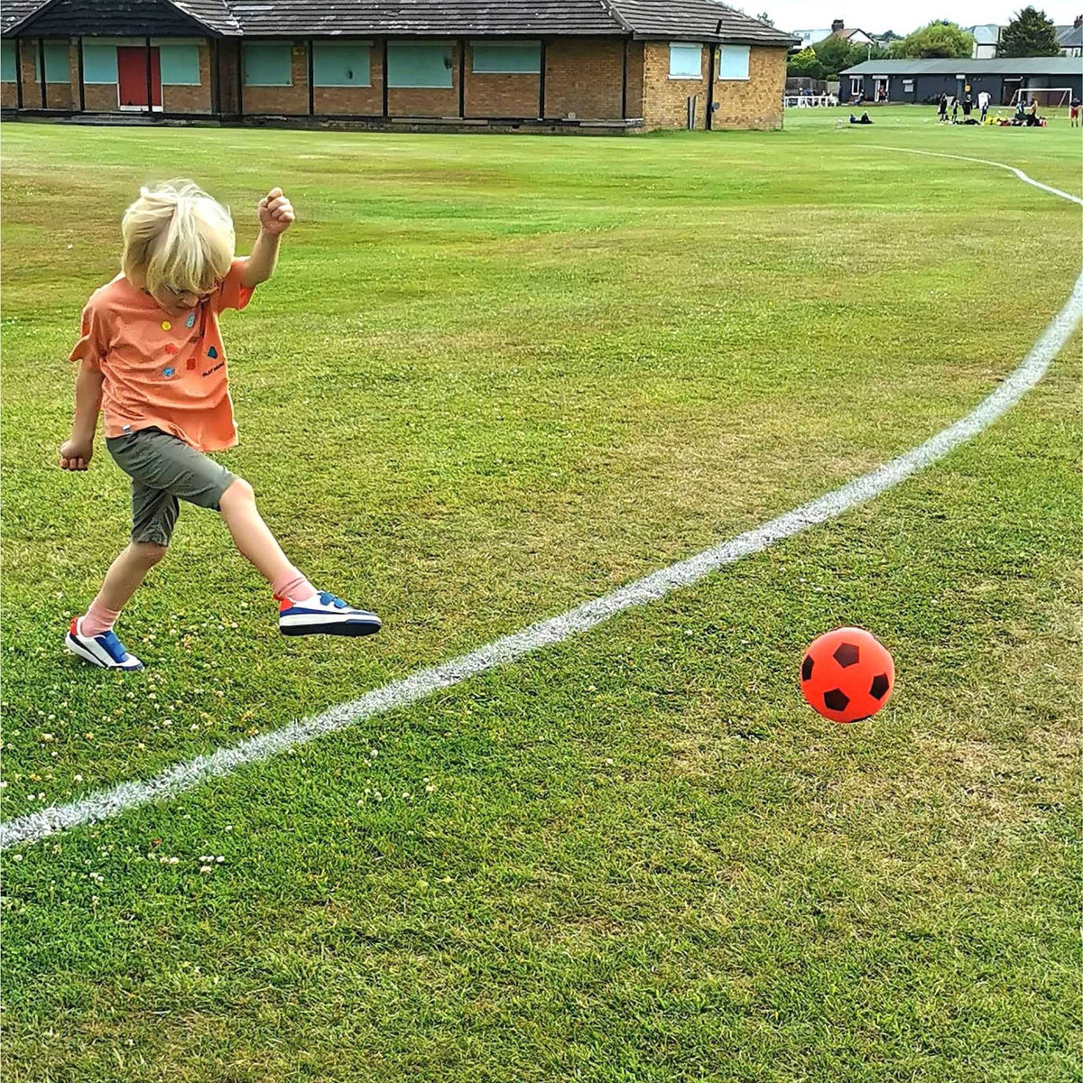 Copy of Soft Foam/Sponge Footballs/Soccer Balls - Red