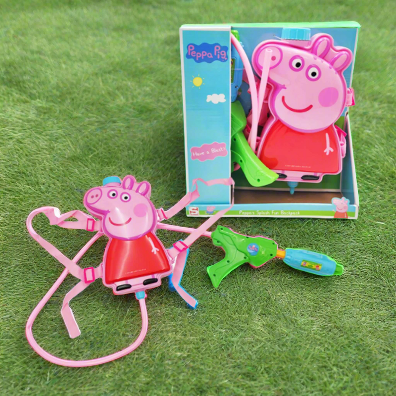 Peppa Pig Water Blaster - Water Pistol & Backpack