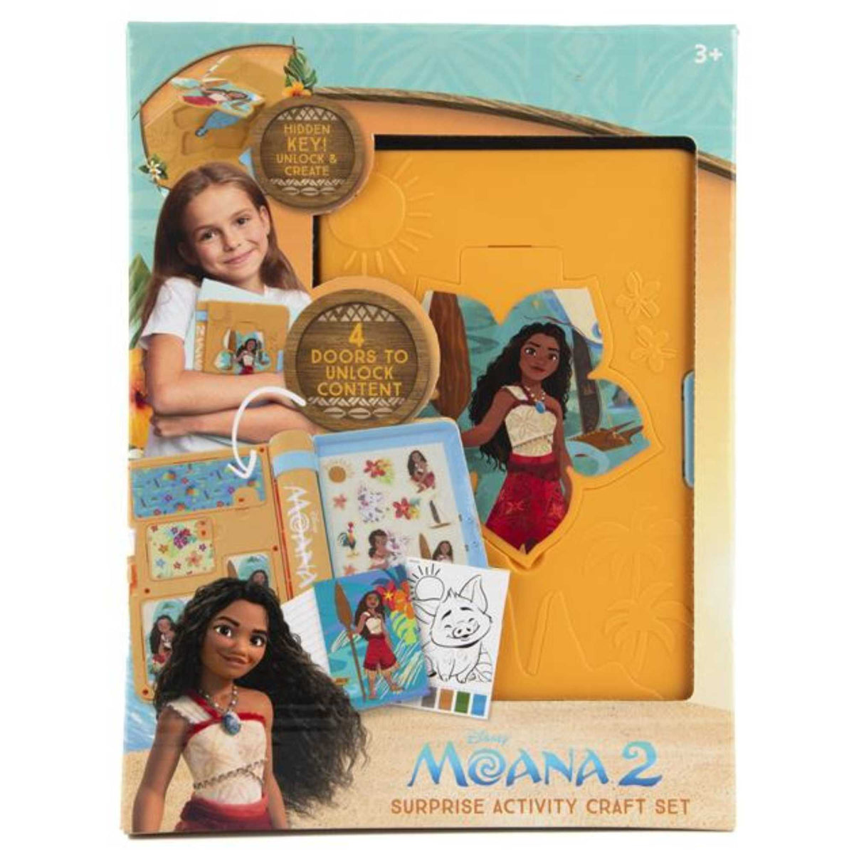 Moana 2 Surprise Activity Craft Set - 30+ Accessories