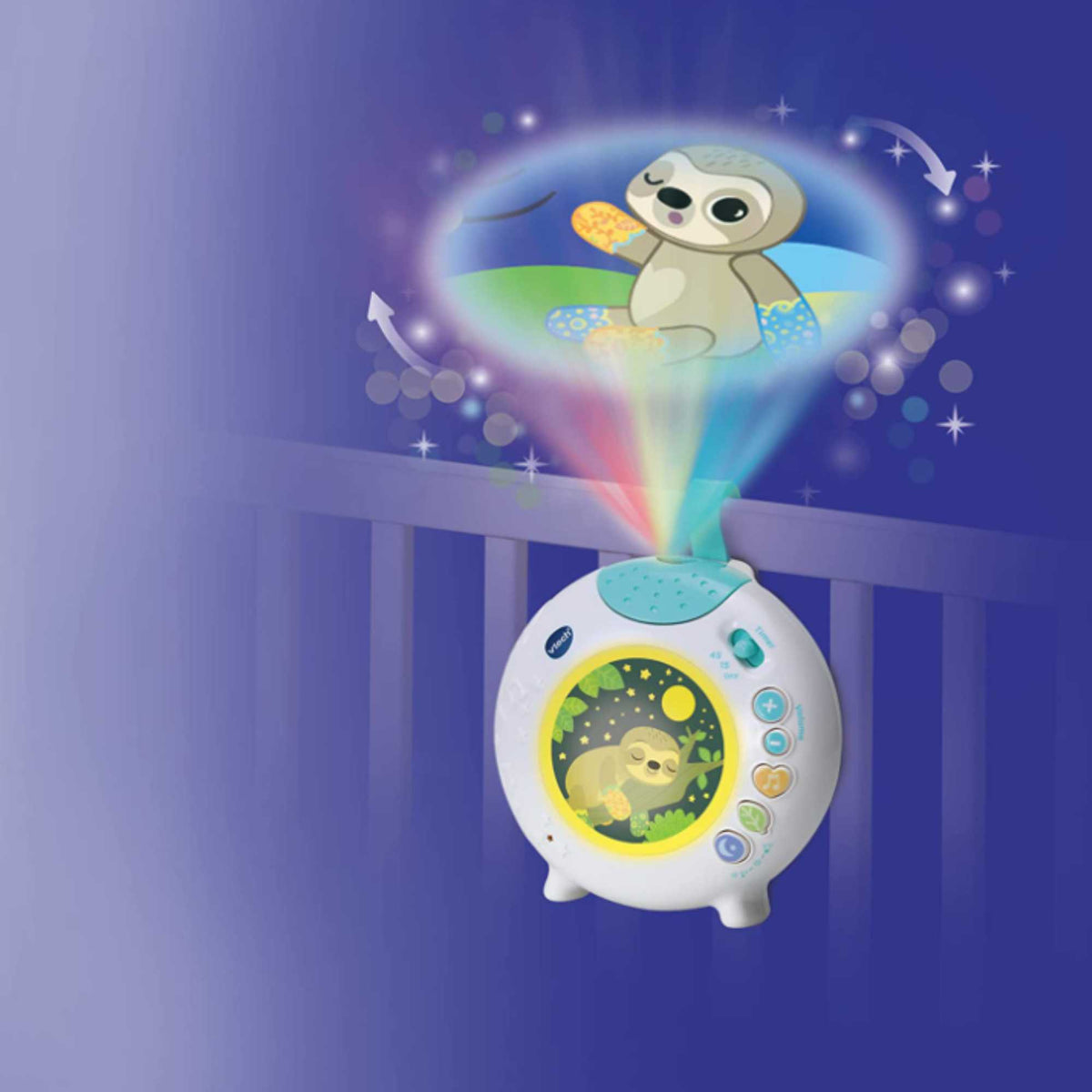 VTech Sleepy Sloth Cot Light Newborn &amp; Baby