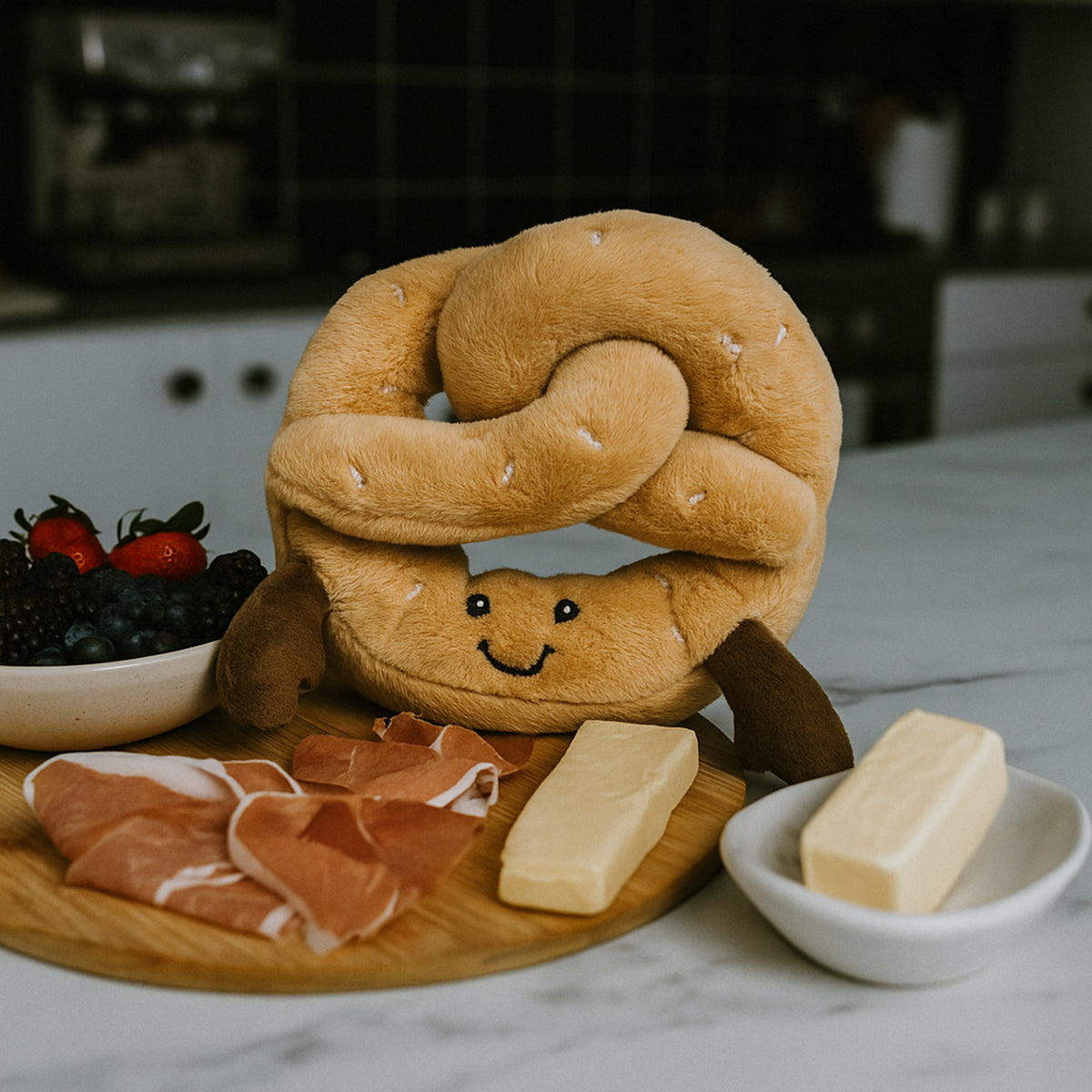 Pierre Pretzel Plush Toy Soft Toys