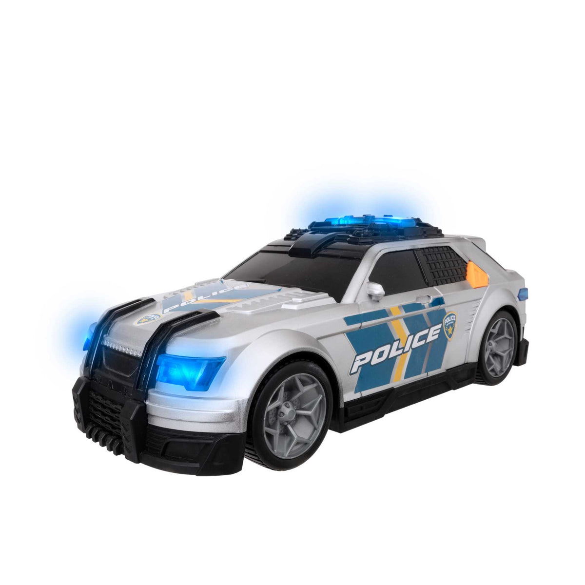 Teamsterz Mighty Machines Light &amp; Sound Police Interceptor Car Cars &amp; Transporters