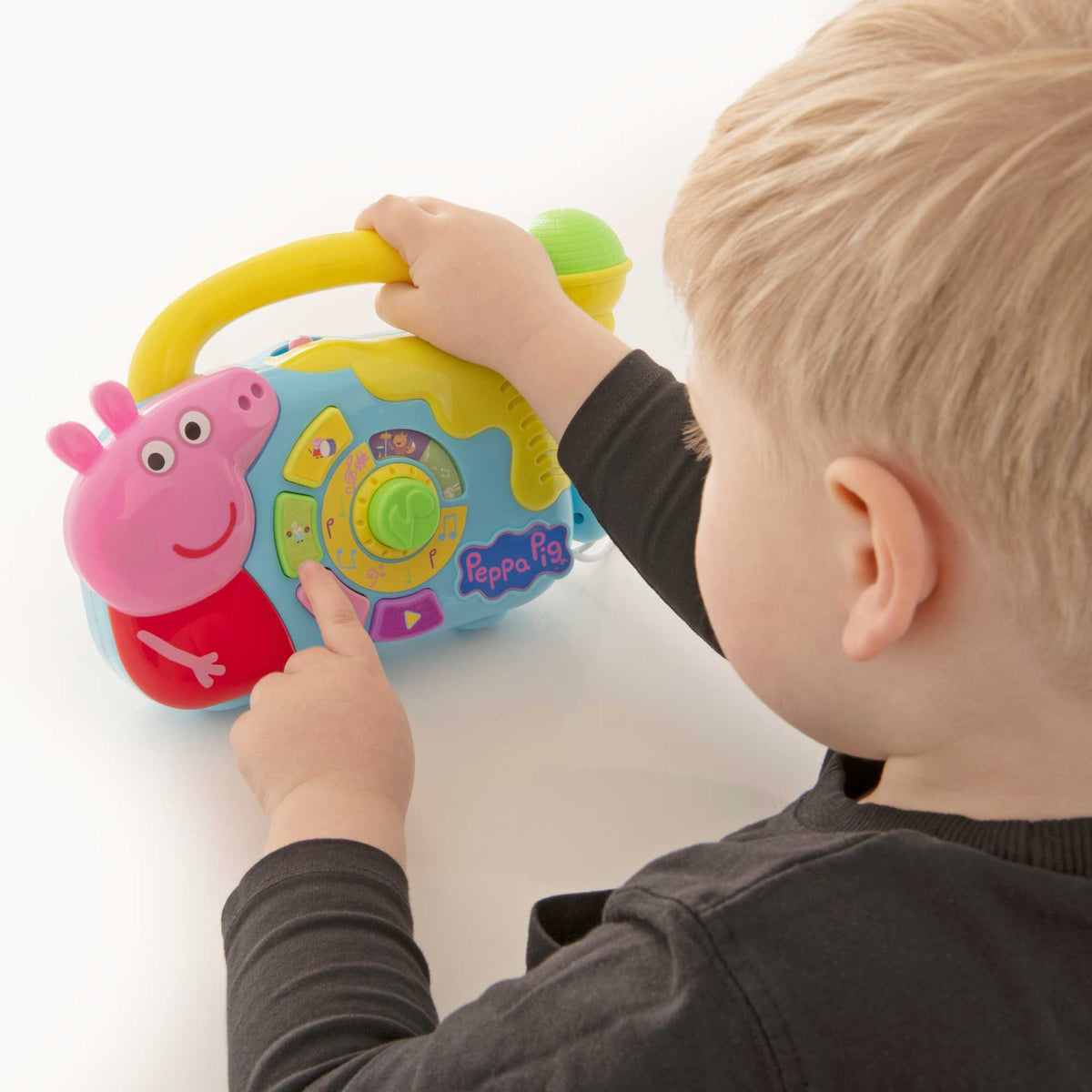 Peppa Pig Boom Box with Microphone Toy Instruments
