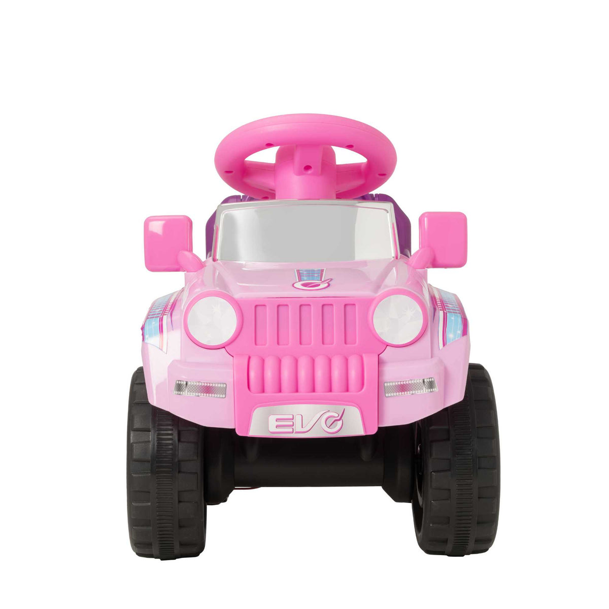 Evo 6V Kids Electric Ride On | Pink Shimmer 4X4 Truck