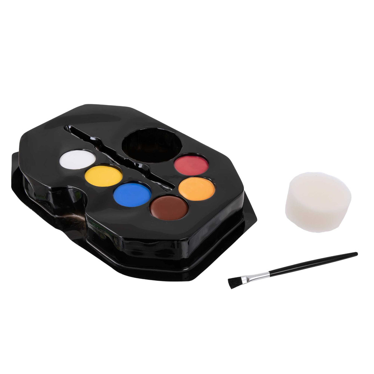 Creative Play Face Paint Set featuring a variety of vibrant, non-toxic colors, perfect for imaginative face painting and fun for all ages