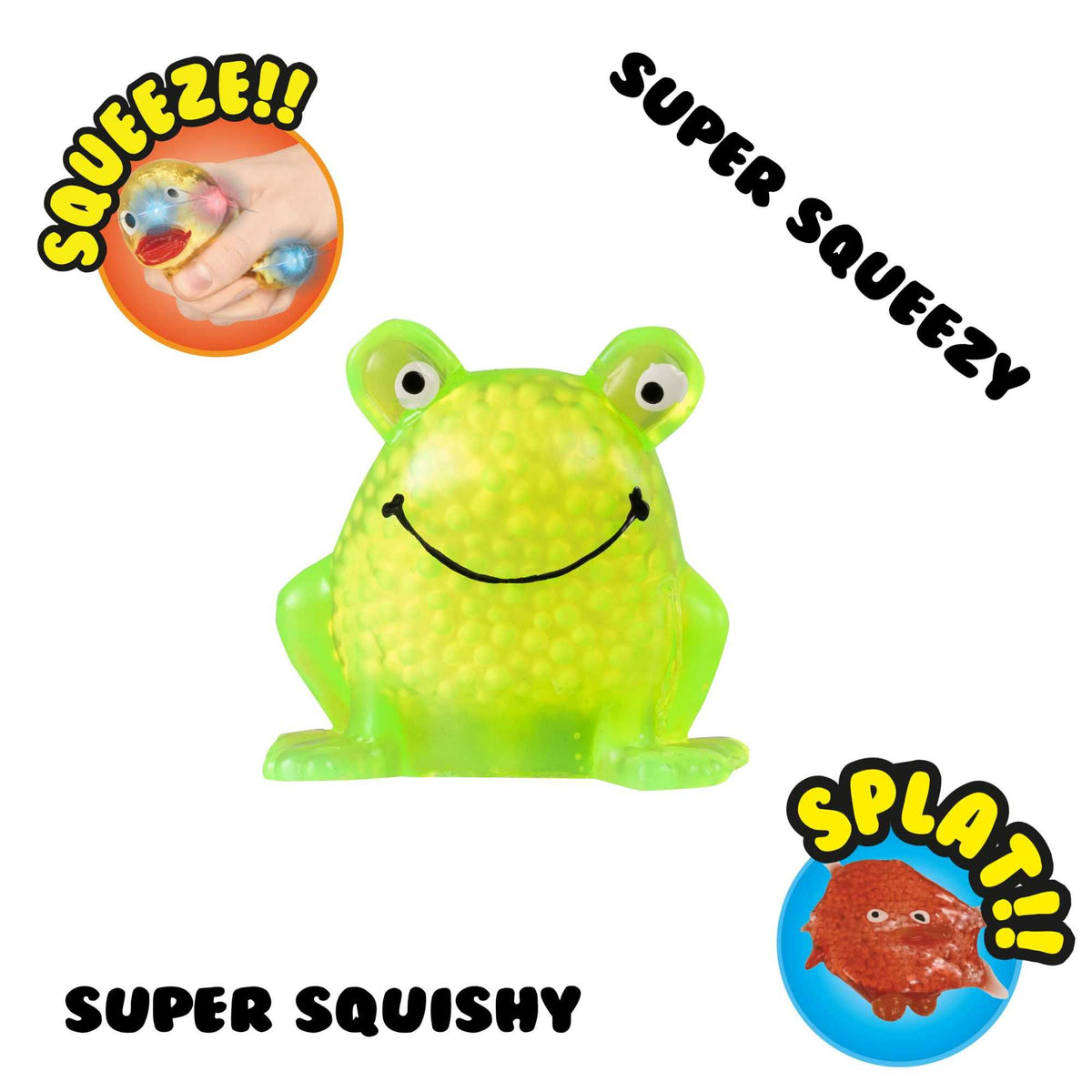 Squish-Meez Sticky Pals 12 Pack Fidget Toy Playset