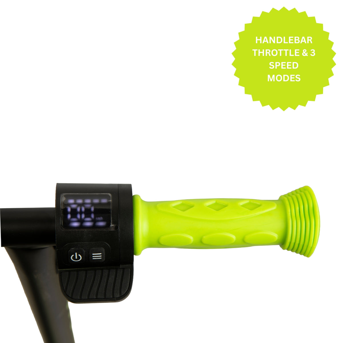 ATOM Light Up Electric Lightening Scooter - Lime Green