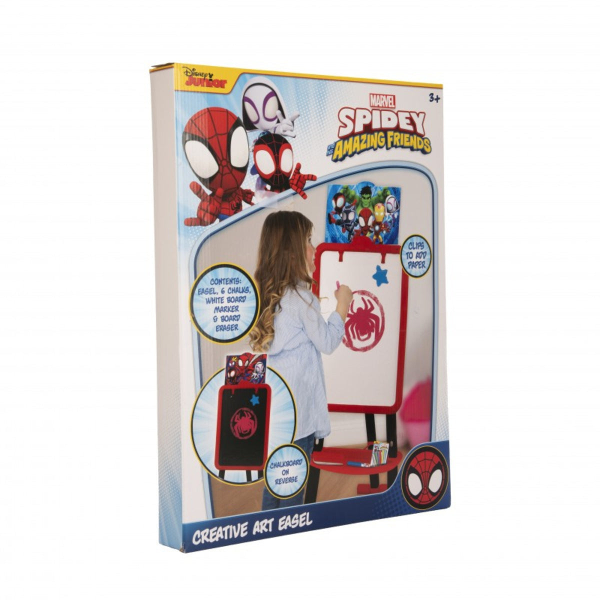Spidey Double Sided Floor Standing Easel & Accessories